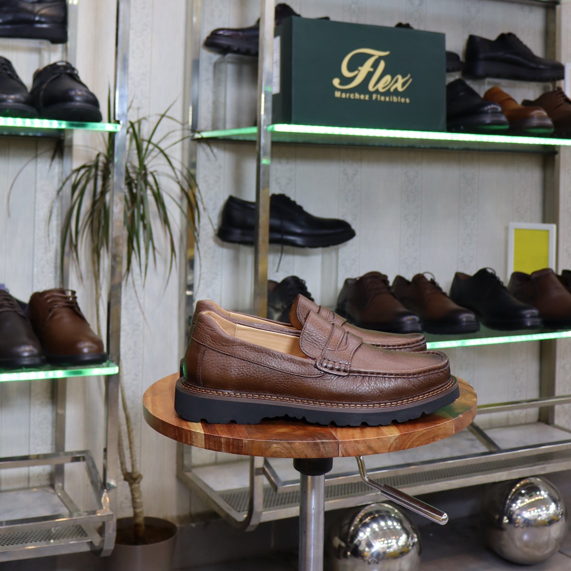 chaussures en cuir pour homme - Flexshoes Maroc