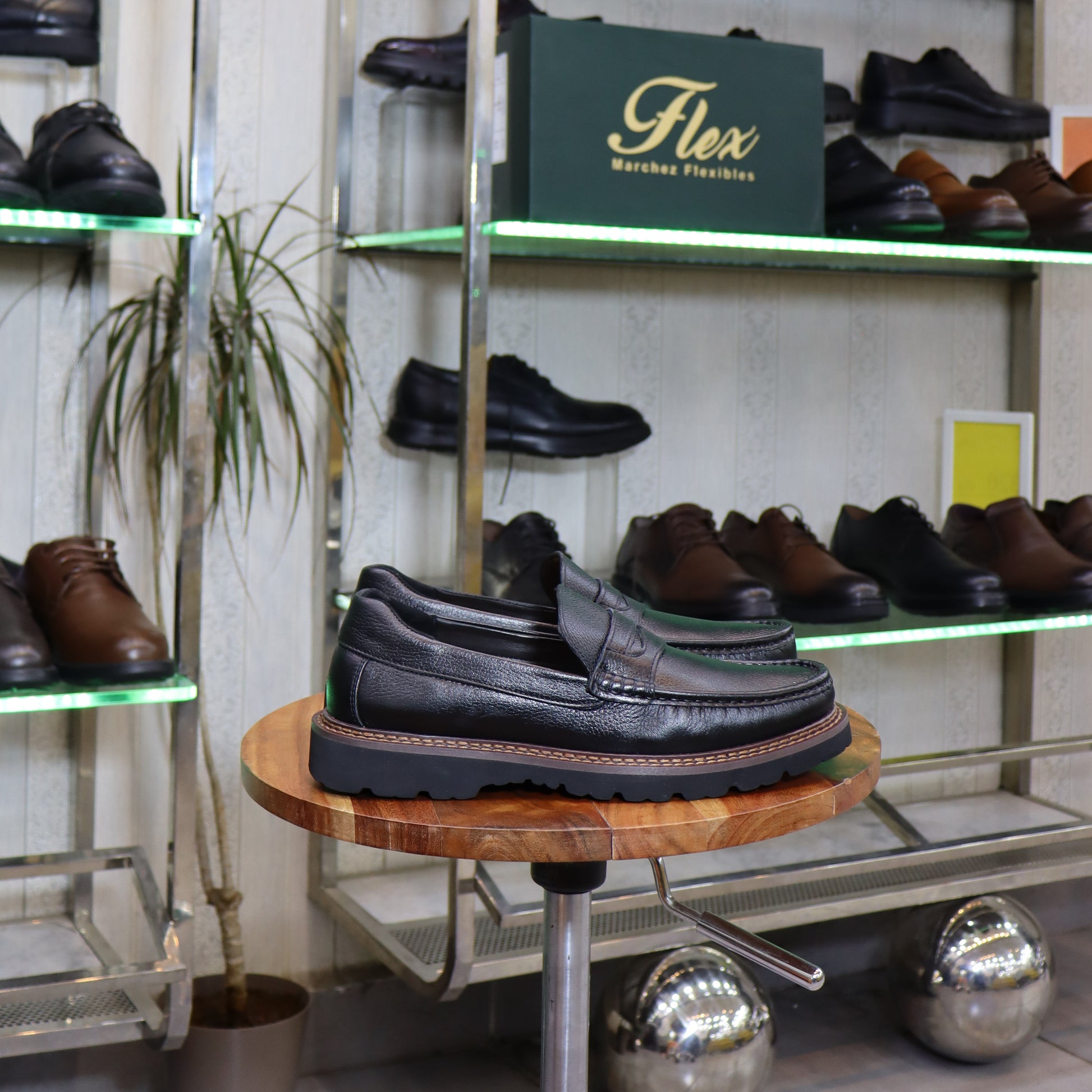 chaussures en cuir pour homme - Flexshoes Maroc