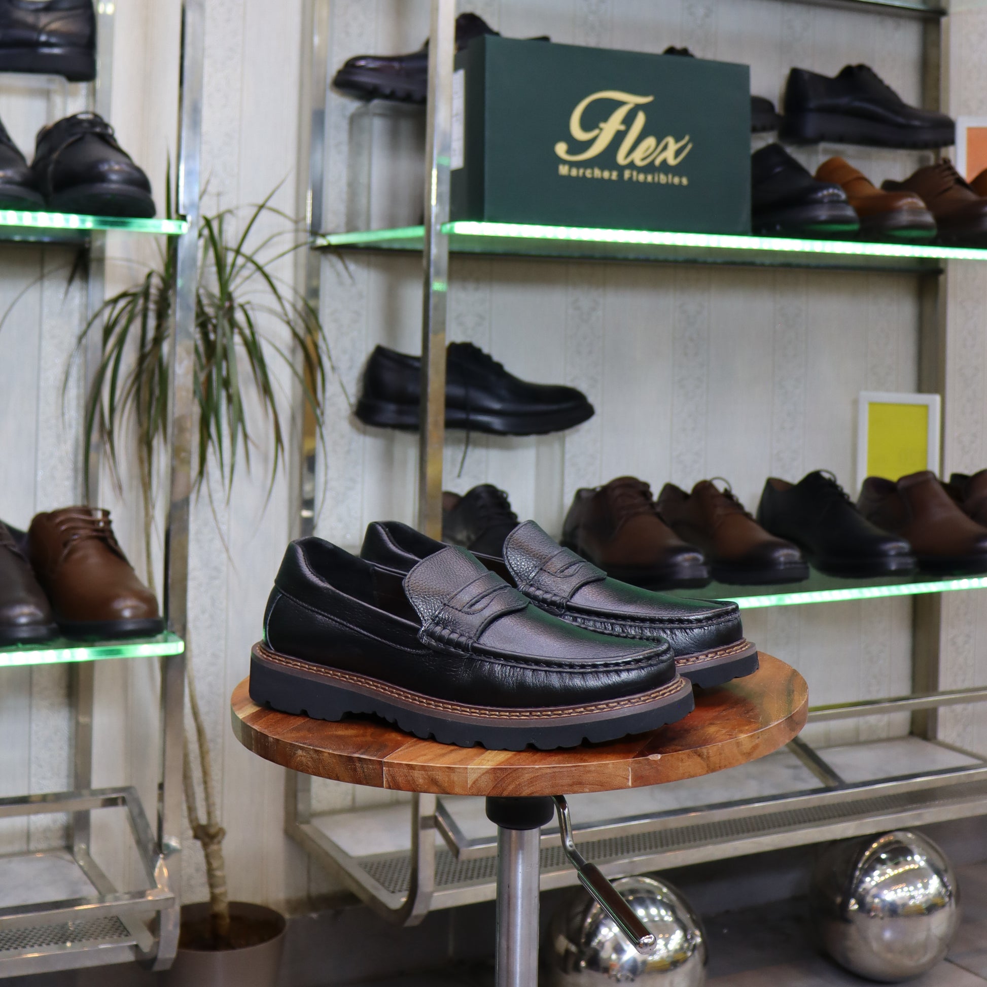 chaussures en cuir pour homme - Flexshoes Maroc