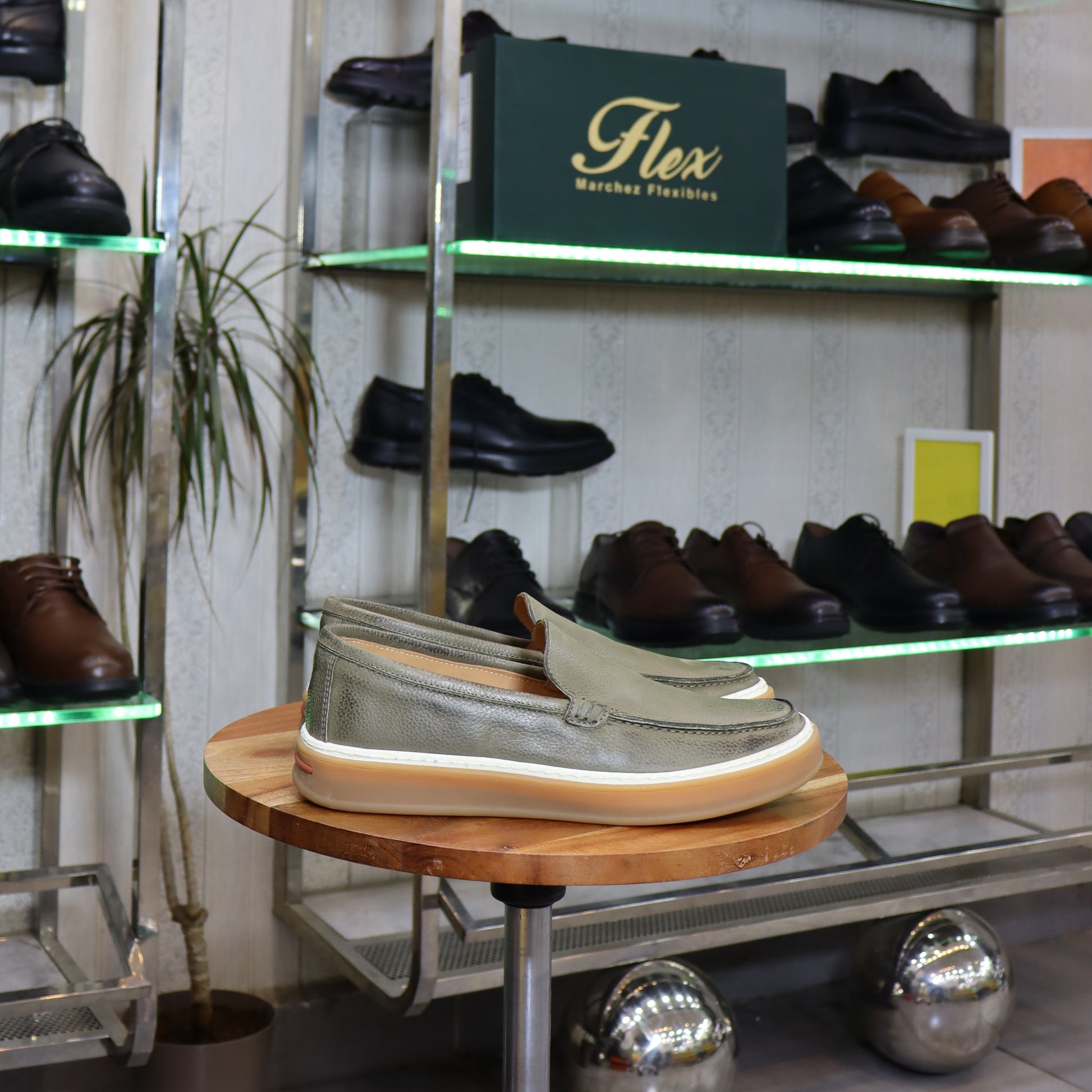 chaussures en cuir pour homme - Flexshoes Maroc