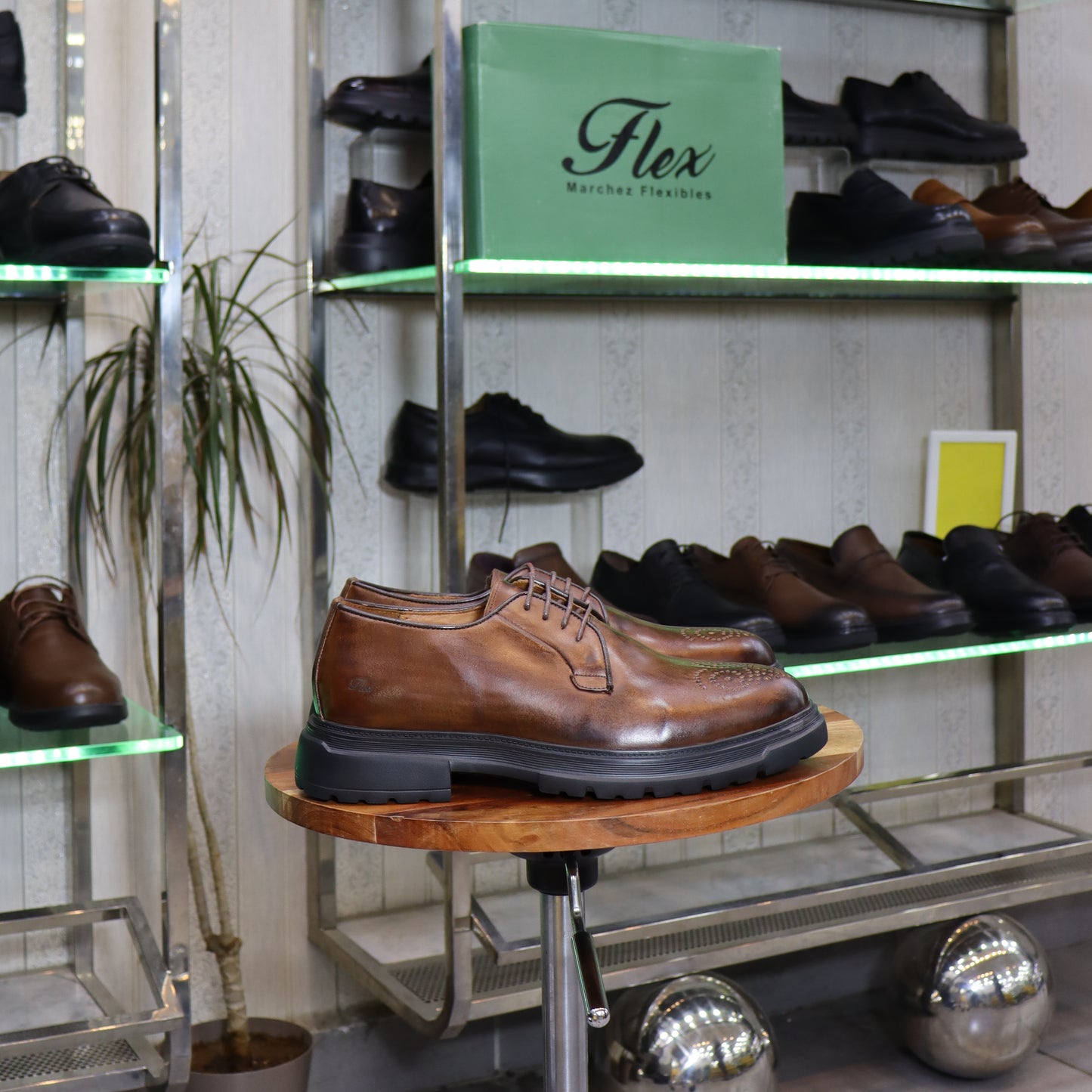 chaussures en cuir pour homme - Flexshoes Maroc