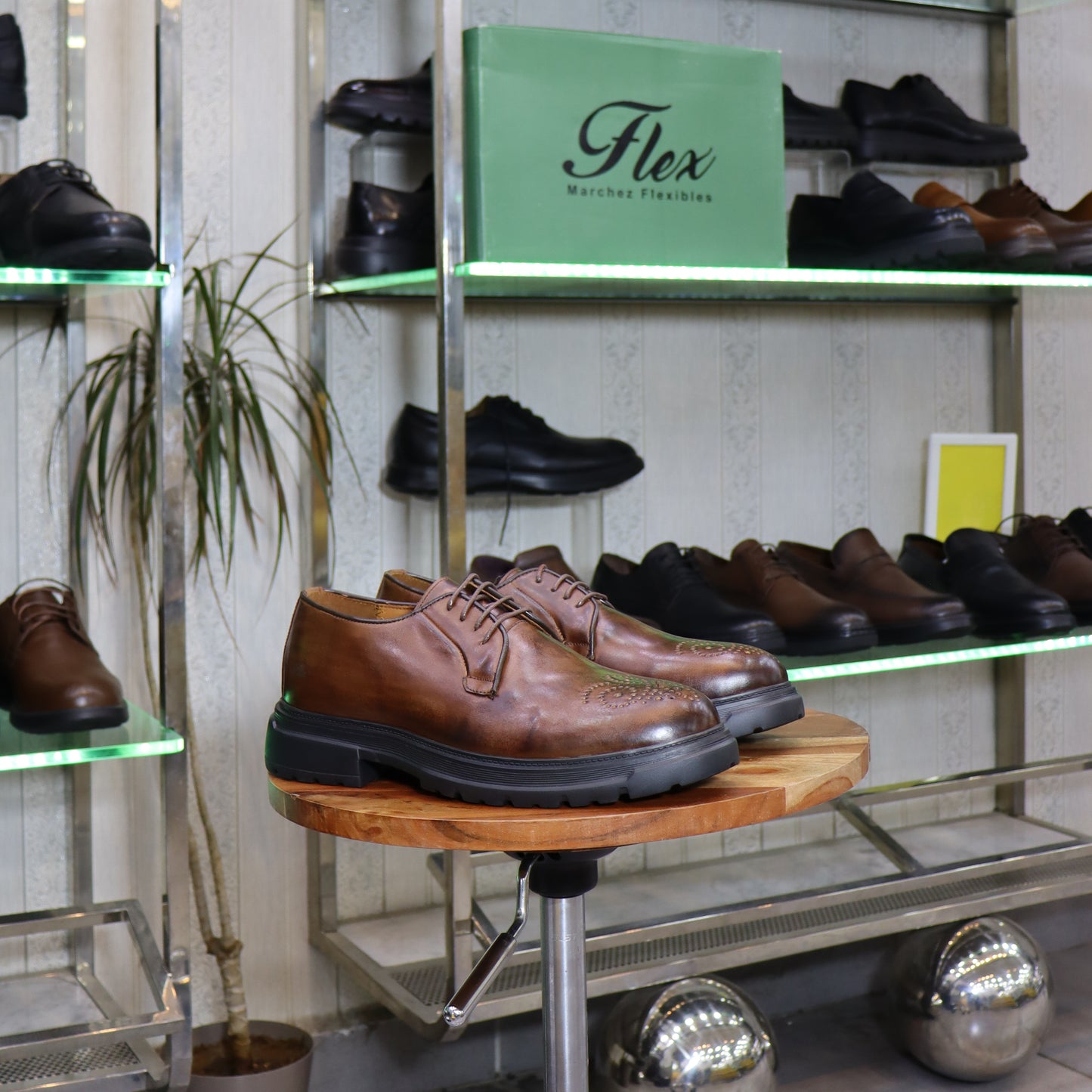 chaussures en cuir pour homme - Flexshoes Maroc