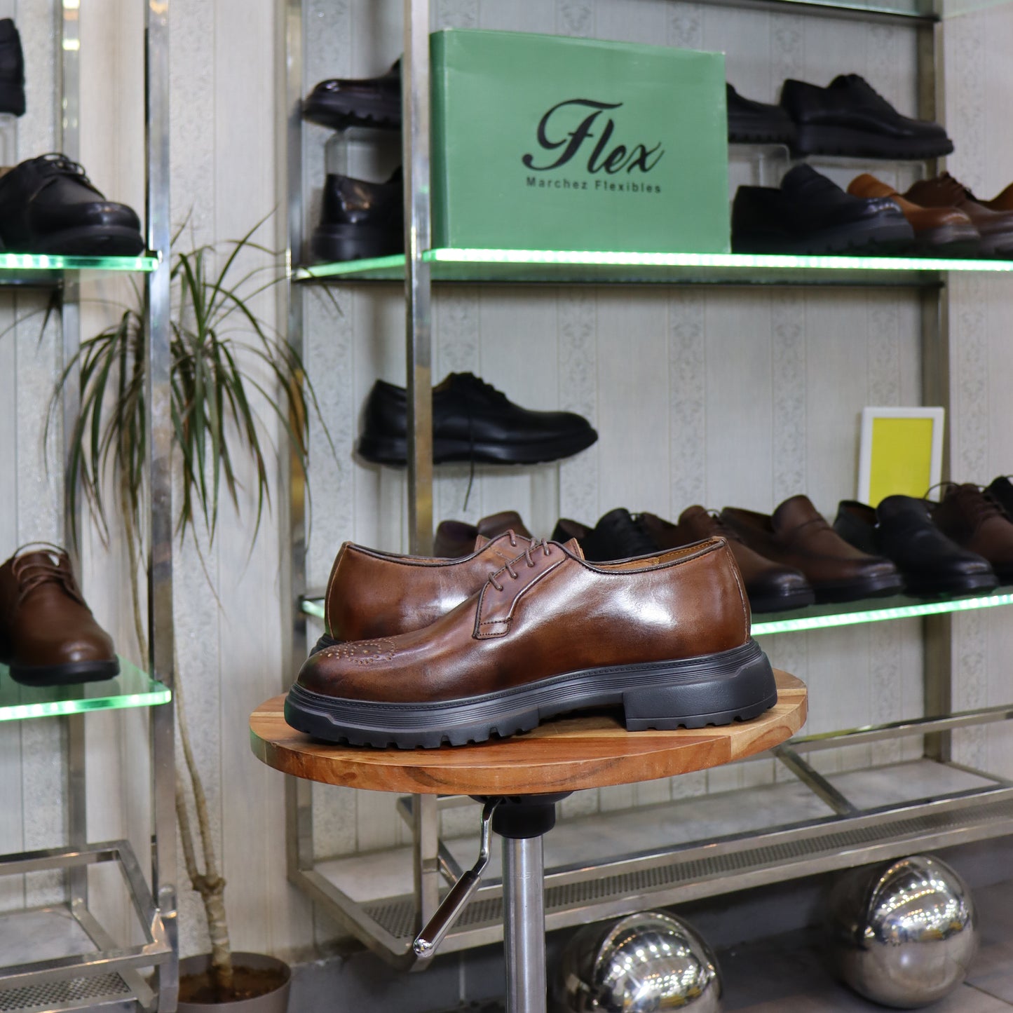 chaussures en cuir pour homme - Flexshoes Maroc