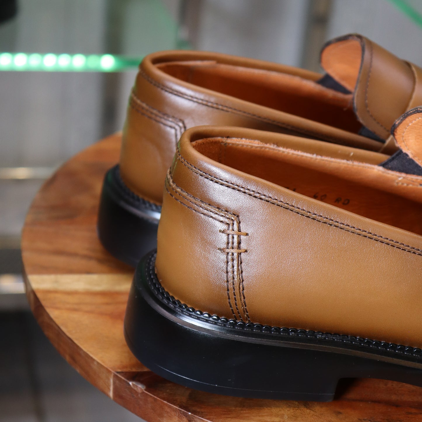 Harlud - Mocassin Penny Loafer Cuir Camel  pour Hommes