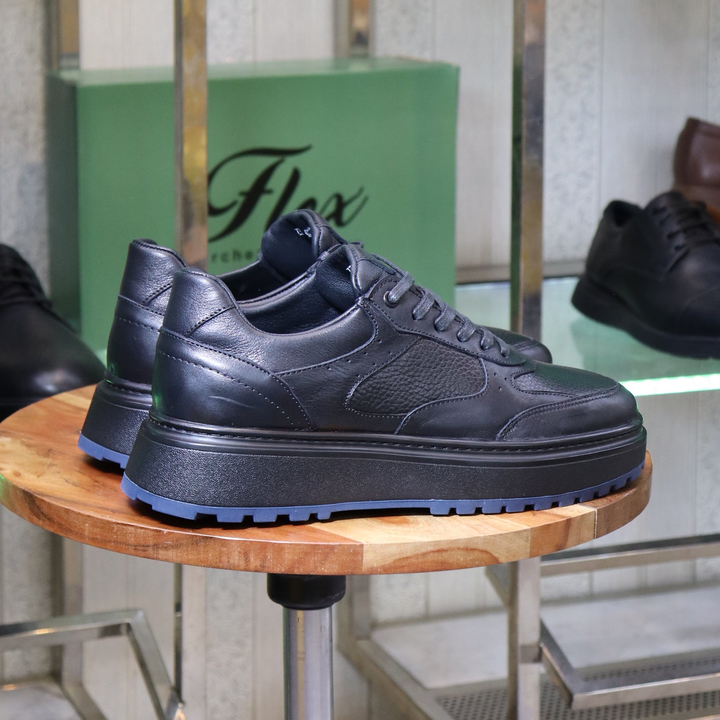 Baskets en Cuir Hommes au Maroc - Tirraf