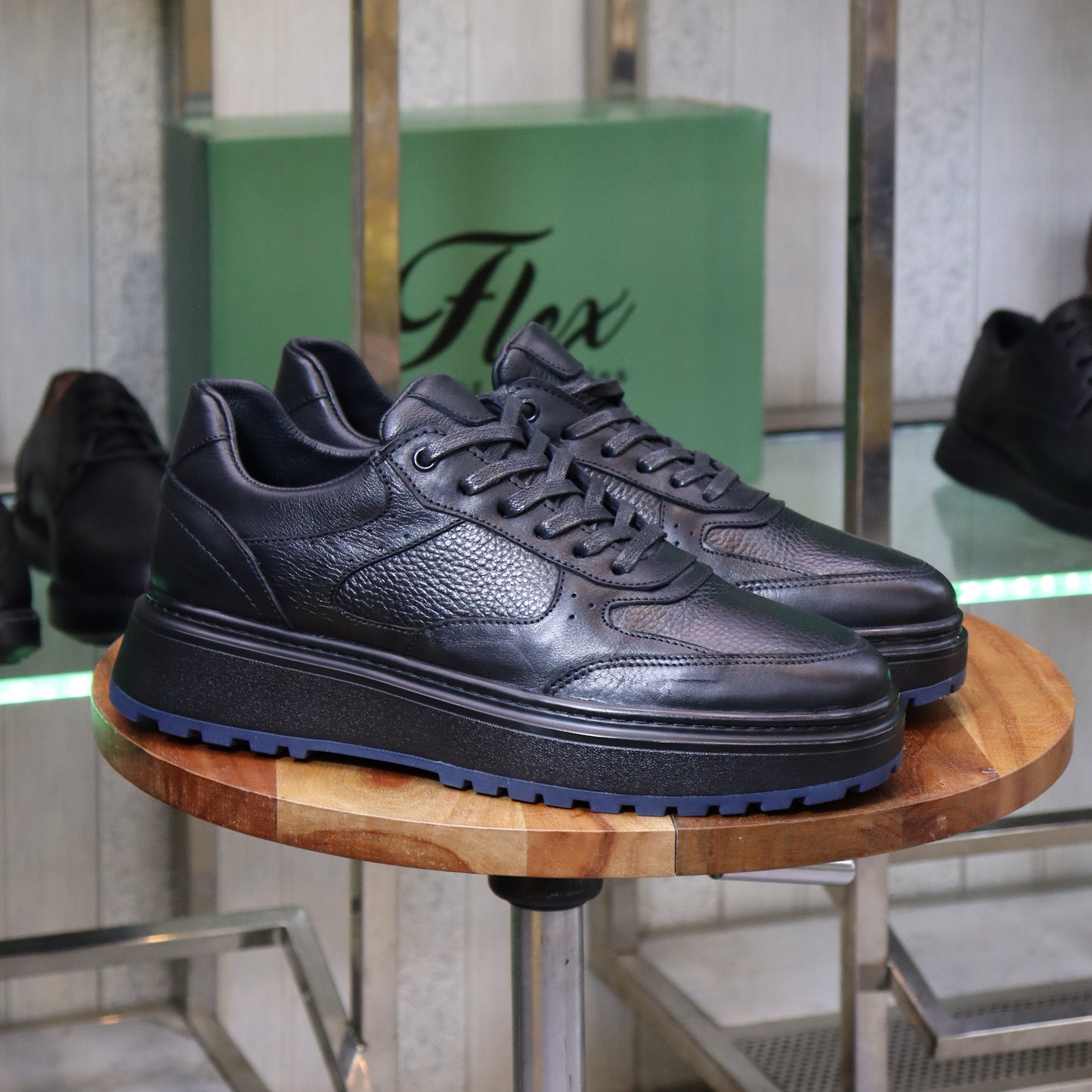Baskets en Cuir Hommes au Maroc - Tirraf