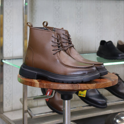 Bottine en Cuir Tabac Hommes – Imlil