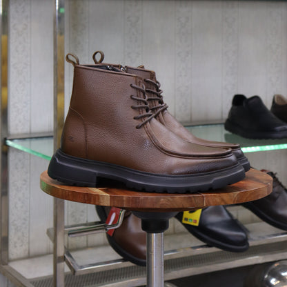 Bottine en Cuir Tabac Hommes – Imlil