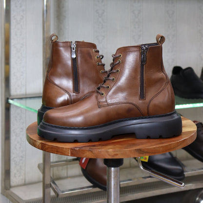 Bottine en Cuir Tabac Homme – Sefrou