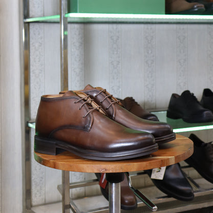 Bottine en Cuir Tabac Hommes – Skoura