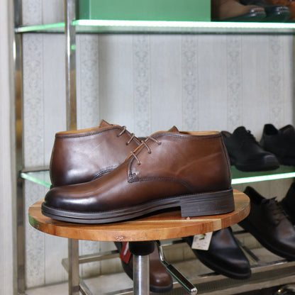Bottine en Cuir Tabac Hommes – Skoura