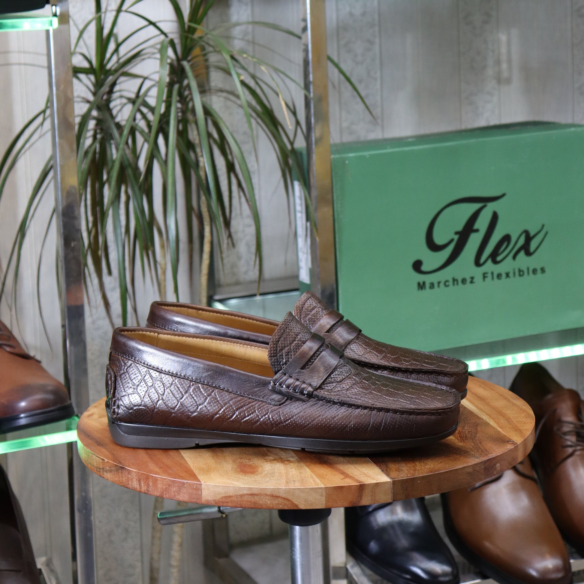 Mocassin En_Cuir_Marron-_Rodrigue