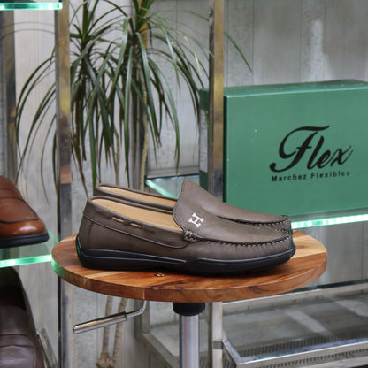 Mocassin En Cuir Marron -  Lennox