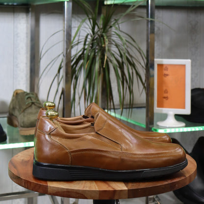 Mocassin En Cuir  homme en cuir naturel  - Flexshoes, confort et style marocain