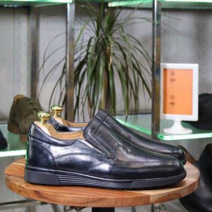 Mocassin En Cuir  homme en cuir véritable - Flexshoes Maroc, qualité premium