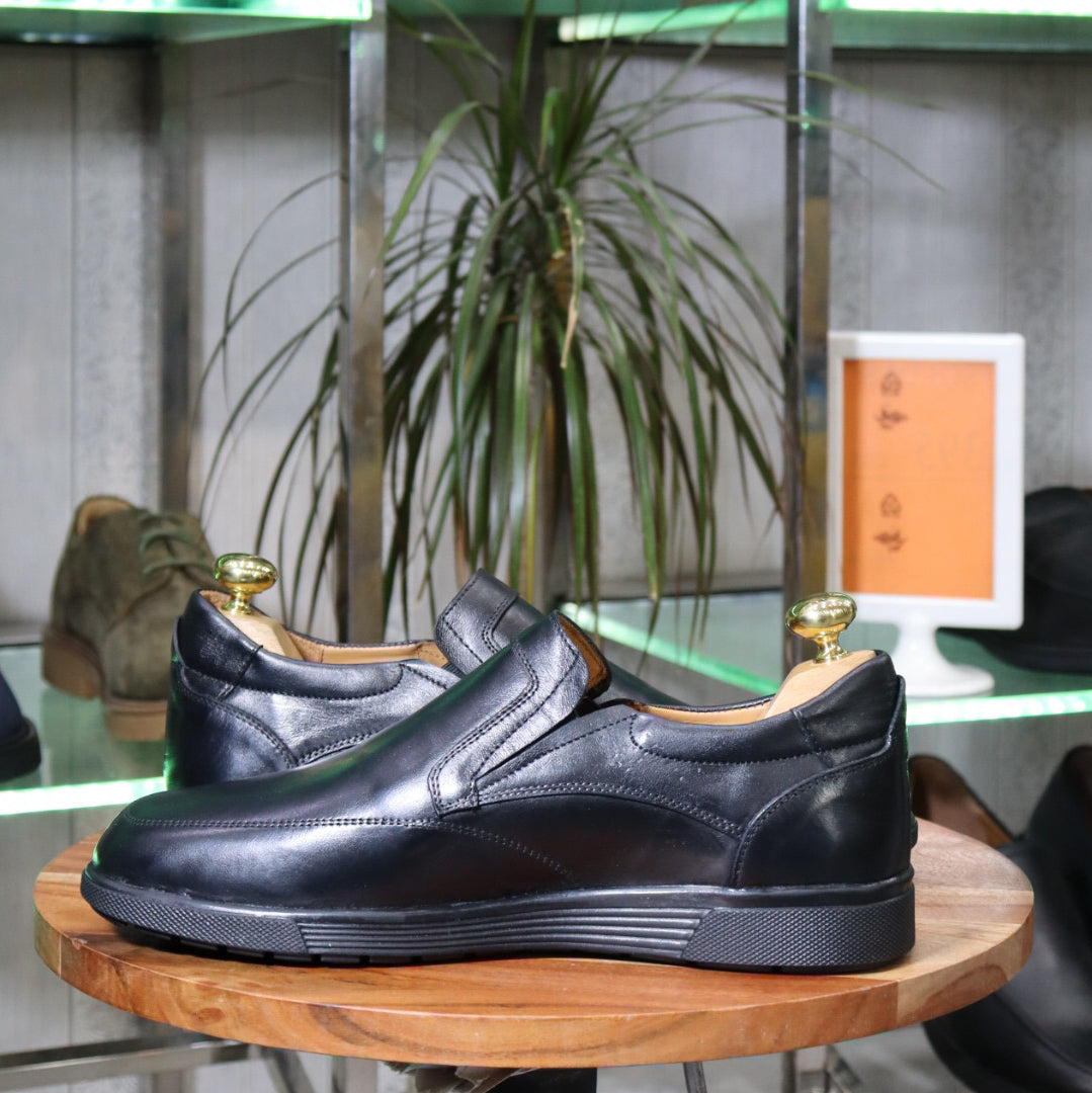 Mocassin En Cuir  homme en cuir véritable - Flexshoes Maroc, qualité premium