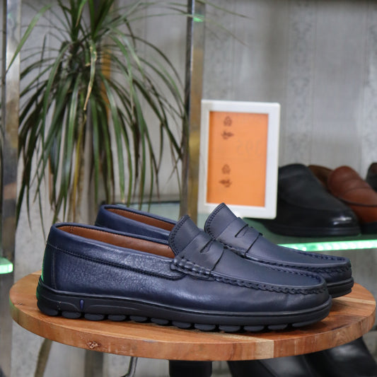 Mocassin En Cuir  homme en cuir véritable - Flexshoes Maroc, qualité premium