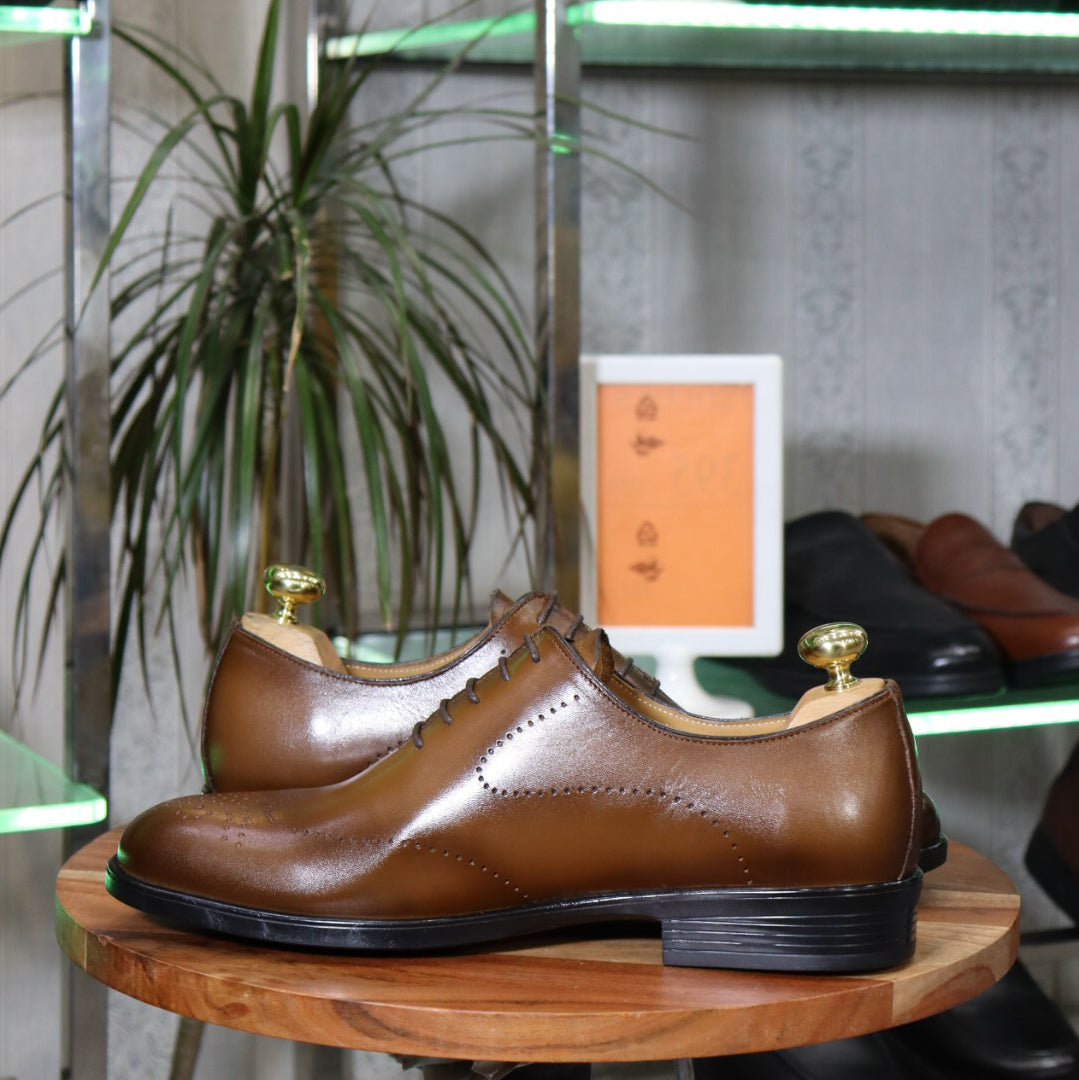 Mocassin  En cuir marron pour homme - Élégance et confort