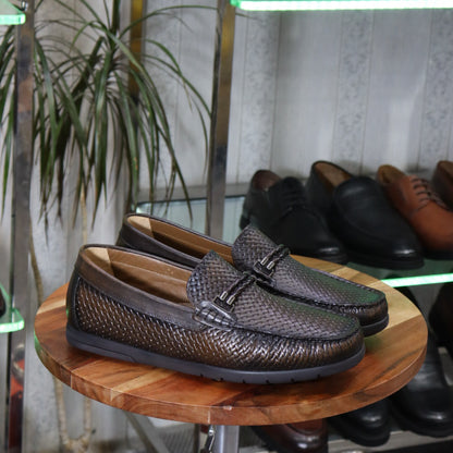 Mocassin  Marron  En Cuir Louison