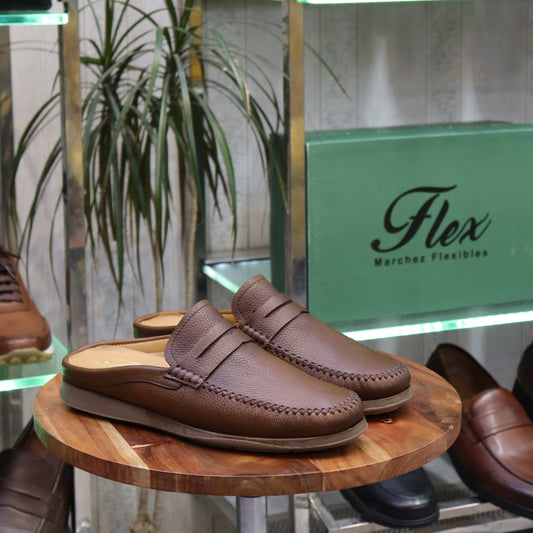 Mocassin en Cuir  Marron -  Joanni
