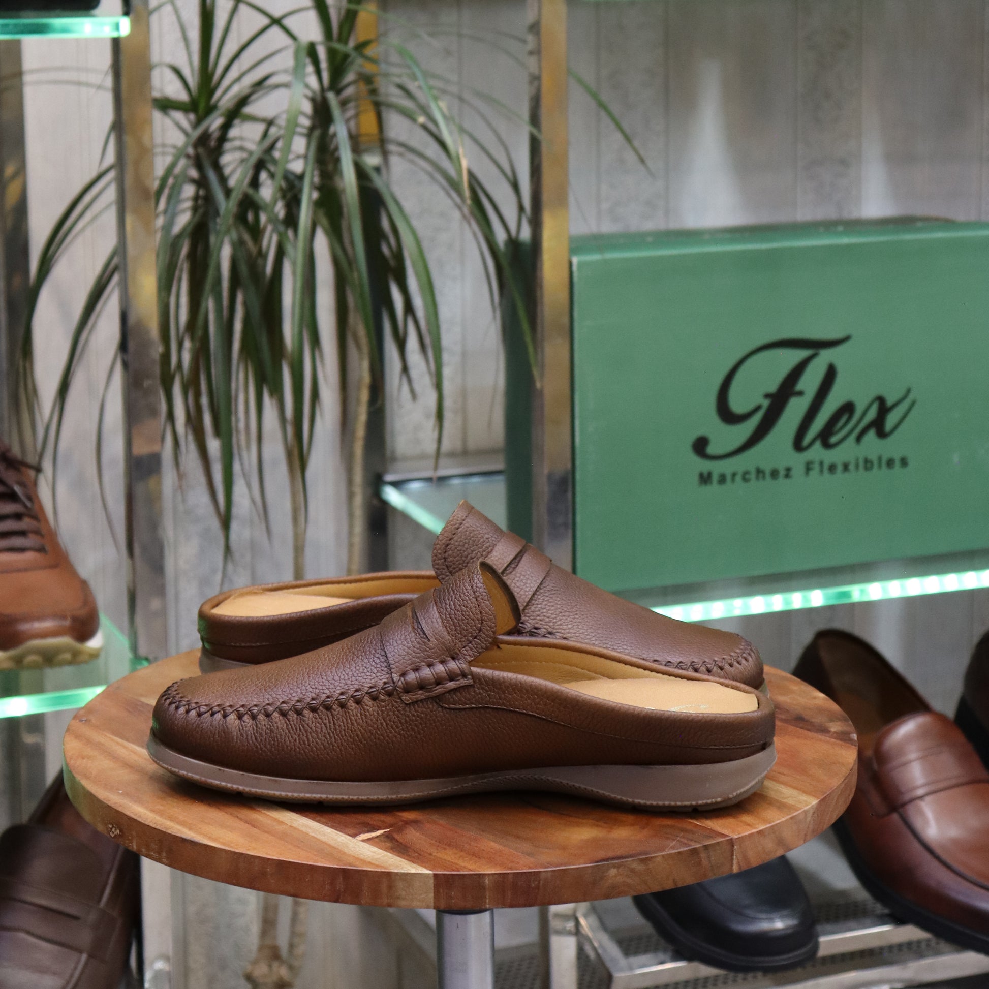 Mocassin en Cuir  Marron -  Joanni