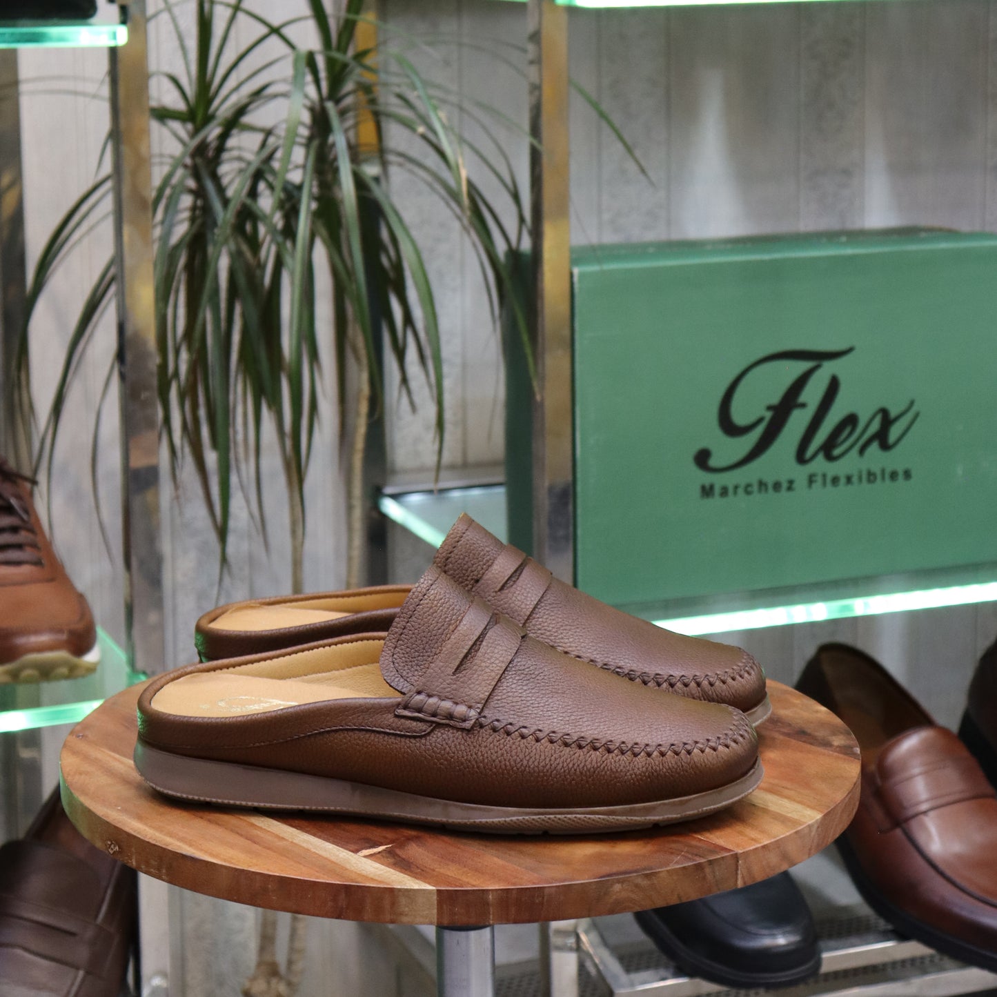 Mocassin en Cuir  Marron -  Joanni