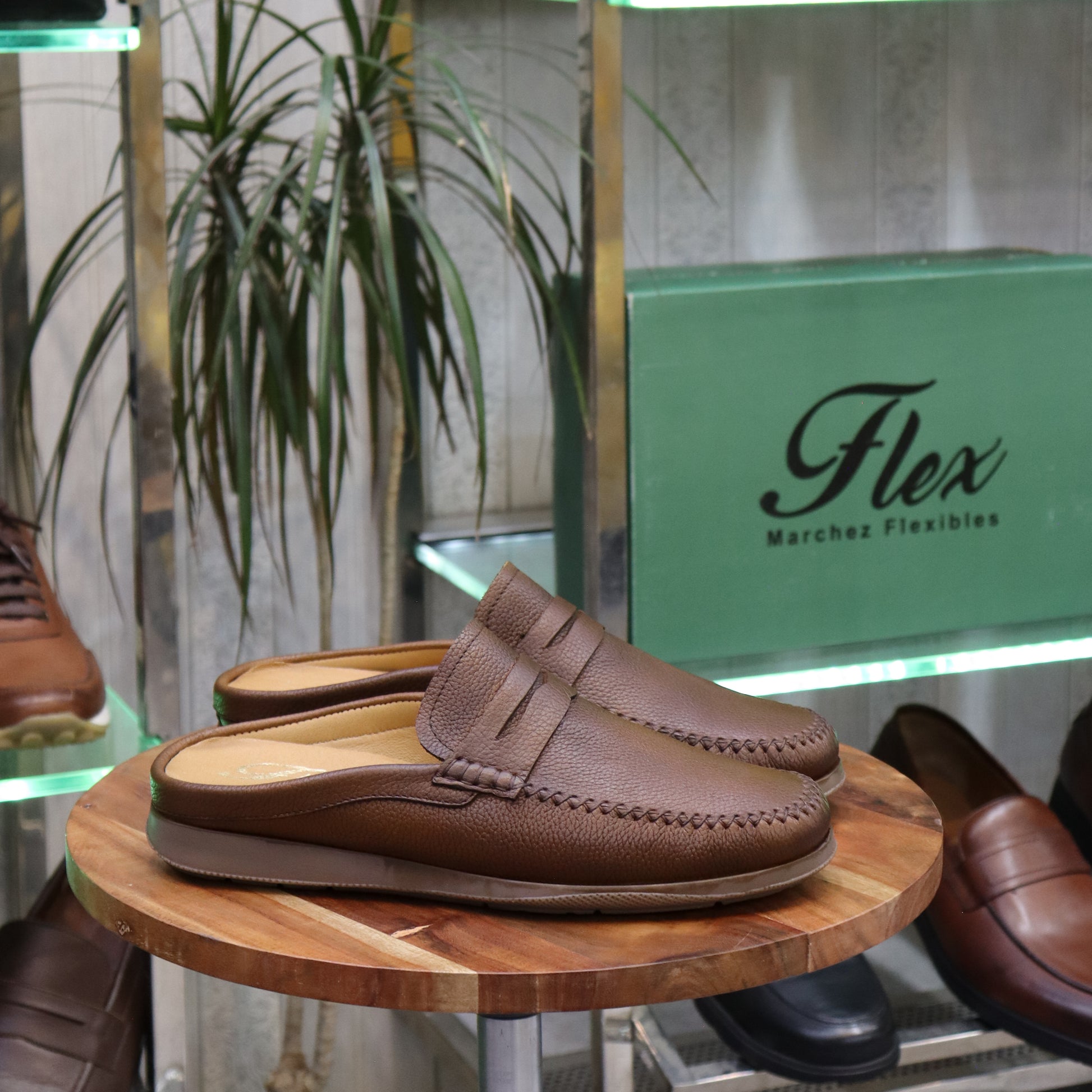 Mocassin en Cuir  Marron -  Joanni