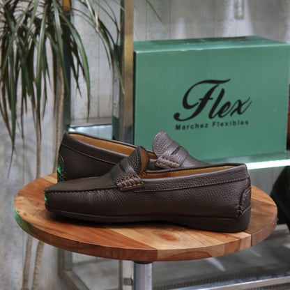 Mocassin en Cuir  Marron -  Turino
