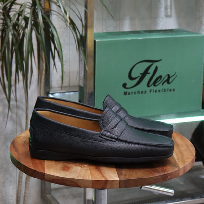 Mocassin en Cuir  Noir -  Turino